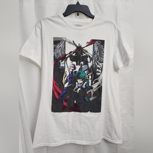 MY HERO ACADEMIA character T-Shirt by Funimation Size LARGE T-Shirt, like New!